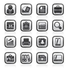 Business and office icons - vector icon set