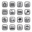 Real Estate Icons - Vector Icon Set