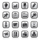 Business and office icons - vector icon set