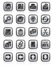 internet Interface Icons -  vector icon set