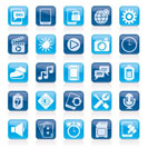 Mobile Phone Interface icons - vector icon set