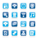 Internet and website icons - vector icon set