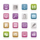 Business and office Icons -vector icon set