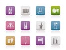 Wine and drink Icons - Vector Icon Set