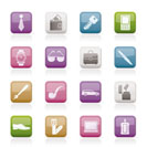 man Accessories icons and objects- vector illustration