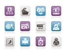 Business,  Management and office icons - vector icon set