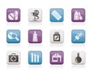 Pharmacy and Medical icons - vector icon set