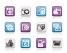 Internet, website and  Security Icons - vector icon set