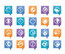 Business and Office tools icons vector icon set 2