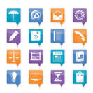 Business and Office internet Icons - Vector icon Set