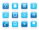 Simple Security and Business icons - vector  icon set