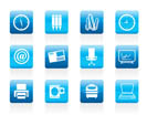 Business and Office tools icons  vector icon set