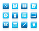 Business and Office tools icons  vector icon set 2