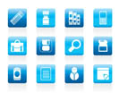 Business and Office tools icons - vector icon set 3