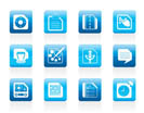 Mobile Phone, Computer and Internet Icons - Vector Icon Set 3