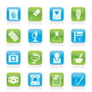 Healthcare and Medicine icons - vector icon set