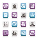 Web Site and Internet icons - vector icon set