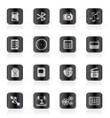 Phone  Performance, Internet and Office Icons - Vector Icon Set