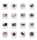 Simple Business and industry icons - Vector Icon set 2