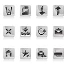 Web site and computer Icons - vector icon set