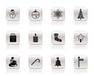 Beautiful Christmas And Winter Icons - Vector Icon Set