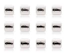 different types of cars icons - Vector icon set