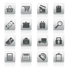 Online shop icons - vector  icon set