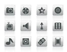 Entertainment Icons - Vector Icon Set