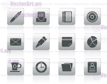 Office & Business Icons - Vector icon Set