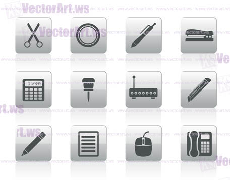 Business and Office icons - vector icon set