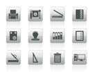 Print industry Icons - Vector icon set