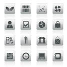 Business and Office icons - vector icon set