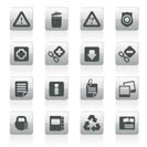 Web site and computer Icons - vector icon set