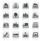 Real Estate icons - Vector Icon Set