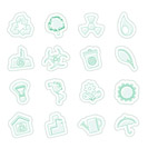 Ecology and Recycling icons - Vector Icon Set