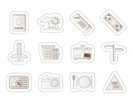 Simple Travel and trip Icons- Vector Icon Set