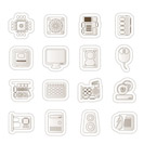 Computer  Performance and Equipment Icons - Vector Icon Se