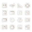 Digital Camera  Performance - Vector Icon Set