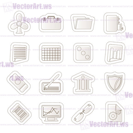 Business and Office Icons - Vector Icon Set 2