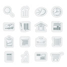 Business and Office Internet Icons - Vector Icon Set 3