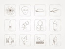 Astronautics and Space Icons - Vector Icon Set