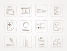 Print industry Icons - Vector icon set 2