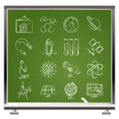 science, research and education Icons - Vector Icon set