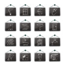 Construction and home renovation icons - vector icon set