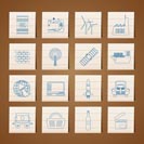 Business and industry icons- vector icon set