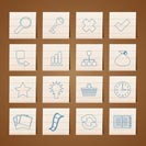 Internet and Web Site Icons - Vector Icon Set
