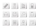 Business and Office tools icons  vector icon set 3