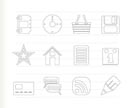 Internet and Website Icons - Vector Icon Set