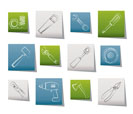 different kind of tools icons - vector icon set