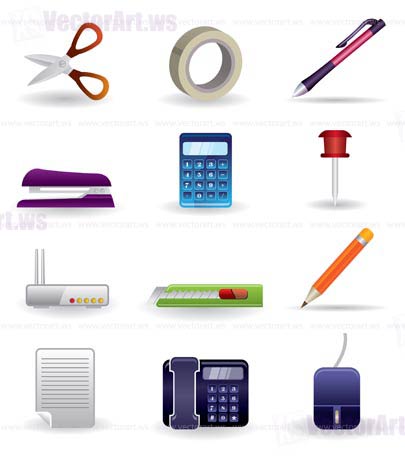 Business and Office icons - vector icon set